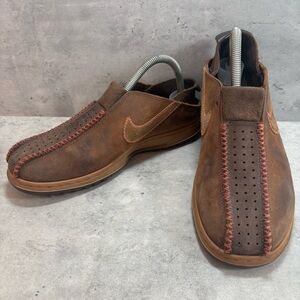 Nike ACG Considered 2 Way Sneakers Mules Sz 8 Brown Sneakers 314417 021 00 Rare